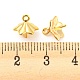 Latón taza perla clavija fianzas pin colgantes KK-A188-02G-3