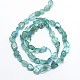 Brins de perles de pépites d'apatite naturelle G-O048-05-3