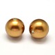 Half Drilled Round Shell Pearl Beads BSHE-M002-16mm-16-1