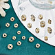 Beebeecraft 150 pièces 3 style laiton pavé clair perles de zircone cubique KK-BBC0003-82-4