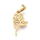 Parures de bijoux en acier inoxydable rose 304 pour la saint-valentin SJEW-K154-01G-4