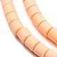 Chapelets de perles en pâte polymère CLAY-T001-C11-3