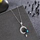 925 Sterling Silver Pendant Necklace NJEW-BB30716-4