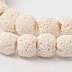 Natural Lava Round Beads Strands G588-8mm-12-1