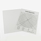 2pcs / set plastique outils de bricolage papier quilling dessins coordonnent X-DIY-R067-30-2