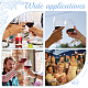 Fascini in vetro di vino smalto di lega AJEW-AB00103-6
