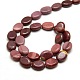 Oval Natural Mookaite Beads Strands G-P063-34-2