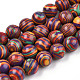 Round Dyed Gemstone Beads Strands G-R251-02A-1