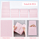 NBEADS 10 Pcs Pink Microfiber Jewelry Pouch ABAG-NB0001-71A-4