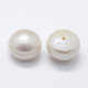 Perlas naturales abalorios de agua dulce cultivadas PEAR-P056-041-2