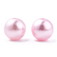 Perline di perle imitazione plastica abs verniciate a spruzzo OACR-T015-05C-17-2