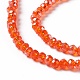 Electroplate Glass Beads Strands EGLA-R048-2mm-21-4