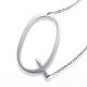 304 Stainless Steel Pendant Necklaces STAS-D162-12Q-1
