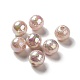 Perlas de acrílico opaco chapado uv OACR-L013-002A-3