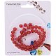PandaHall Elite Natural Carnelian Bead Strands For Jewelry Making (1 Strands) Round G-PH0028-8mm-15-7