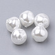 Perles d'imitation en plastique écologique MACR-T013-11-1