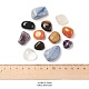 12 Stück 6 natürliche gemischte Edelsteinperlen im Stil G-FS0001-72-3