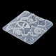 Stampi in silicone con ciondolo fai da te a tema conchiglia/stella marina/coda di pesce DIY-G102-01A-5