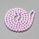 Chapelets de perles en verre d'effilage DGLA-S115-4mm-L02-2