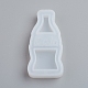 シリコンモールド  レジン型  UVレジン用  エポキシ樹脂ジュエリー作り  コーラ瓶  透明  65x33x10mm DIY-G017-H03-2