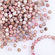 Nbeads environ 246 pièce de perles de pierres précieuses à facettes micro de 3 mm G-NB0004-18-5