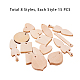 Wood Pendants WOOD-PH0008-44-4