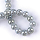 Chapelets de perles en verre électroplaqué EGLA-Q062-4mm-E12-2