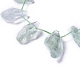 Naturelles quartz vert brins de perles G-P422-31-2
