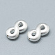 999 925 Sterling Silver Beads STER-T002-139S-2