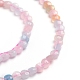 Chapelets de perles en morganite naturelle G-E560-C09-4mm-3
