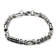 304 bracelet chaîne à maillons en acier inoxydable pour hommes femmes BJEW-Z023-19P-1