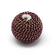 Handmade Woven Beads WOVE-Q066-02B-1