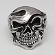 Cool Halloween Jewelry Skull Rings for Men RJEW-F006-080-18mm-1