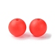 Round Food Grade Eco-Friendly Silicone Focal Beads SIL-F003-01C-3