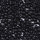 Непрозрачные цвета стеклянные бусины SEED-S040-01A-01-3