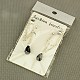 Fashion Glass Ear Cuff Earrings EJEW-JE00560-02-2