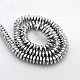 Electroplate Non-magnetic Synthetic Hematite Beads Strands X-G-J208H-01-2