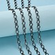 Cadenas hechas a mano de hierro cadenas figaro cadenas madre-hijo CHSM003Y-B-5
