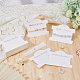 DICOSMETIC 150Pcs White Bracelet Display Cards Rectangle Jewelry Card with 150Pcs Transparent Bags Bracelet Hanging Cards Hair Clip Display Organizer Cards for Jewelry Display DIY-DC0001-96-6