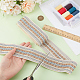 2.5 Yards elastisches Jacquard-Polyesterband im Ethno-Stil&nbsp;OCOR-GF0005-85A-3