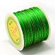 マクラメラテールビーズ糸コード  ナイロンマウステールコード  グリーン  1.5mm  約100ヤード/ロール（300フィート/ロール） NWIR-R024-233-2