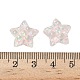 Perles de résine translucide&nbsp;RESI-D312-01A-02-3