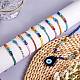 10Pcs 10 Style Evil Eye Braided Bead Bracelets & Pendant Necklace Sets SJEW-SZ0001-014-2