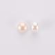 Perle coltivate d'acqua dolce perla naturale PEAR-P056-059B-4