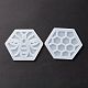 Stampi in silicone fai da te a forma di ape e sottobicchiere a nido d'ape DIY-K044-01-4