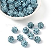 Pave disco бусины RB-Q195-10mm-202