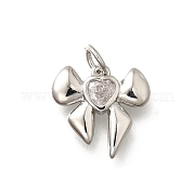 Латунные микро проложить кубического циркония подвески KK-P295-43P