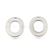 Подвески-буквы из нержавеющей стали 304 STAS-O072-O