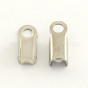 304 Stainless Steel Folding Crimp Ends STAS-R063-30