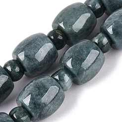 Natürliche Myanmar Jade Perlen Stränge&nbsp;G-Q608-17